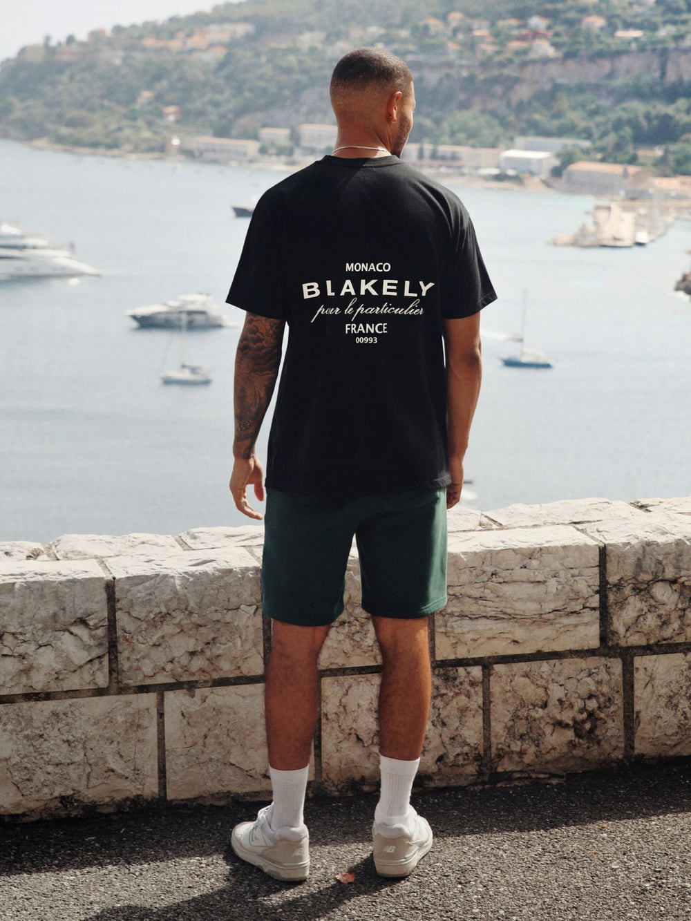 Blakely Monaco Relaxed T-Shirt Schwarz | SAK579618