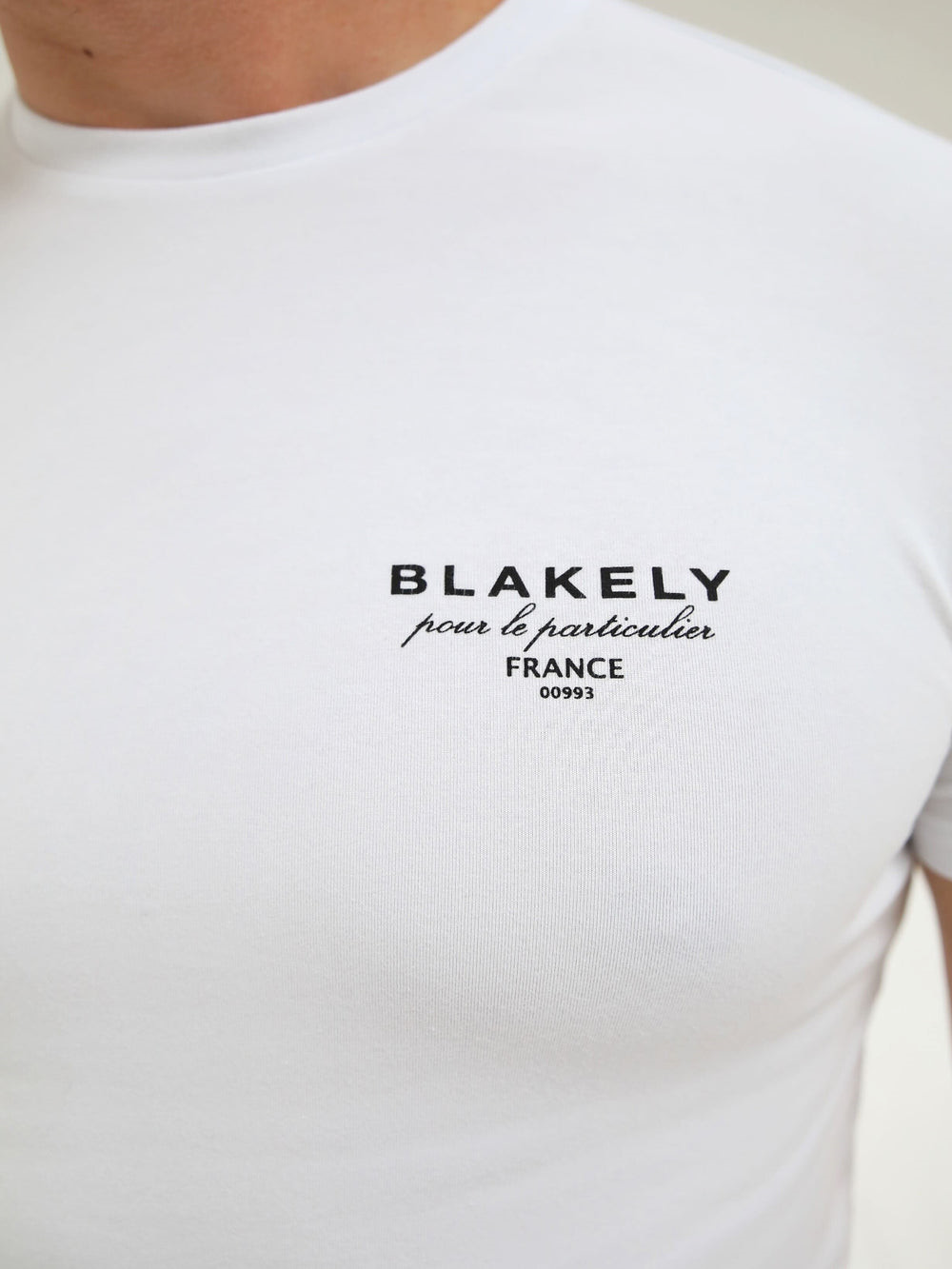 Blakely Monaco T-Shirt White/Black | VQO045178