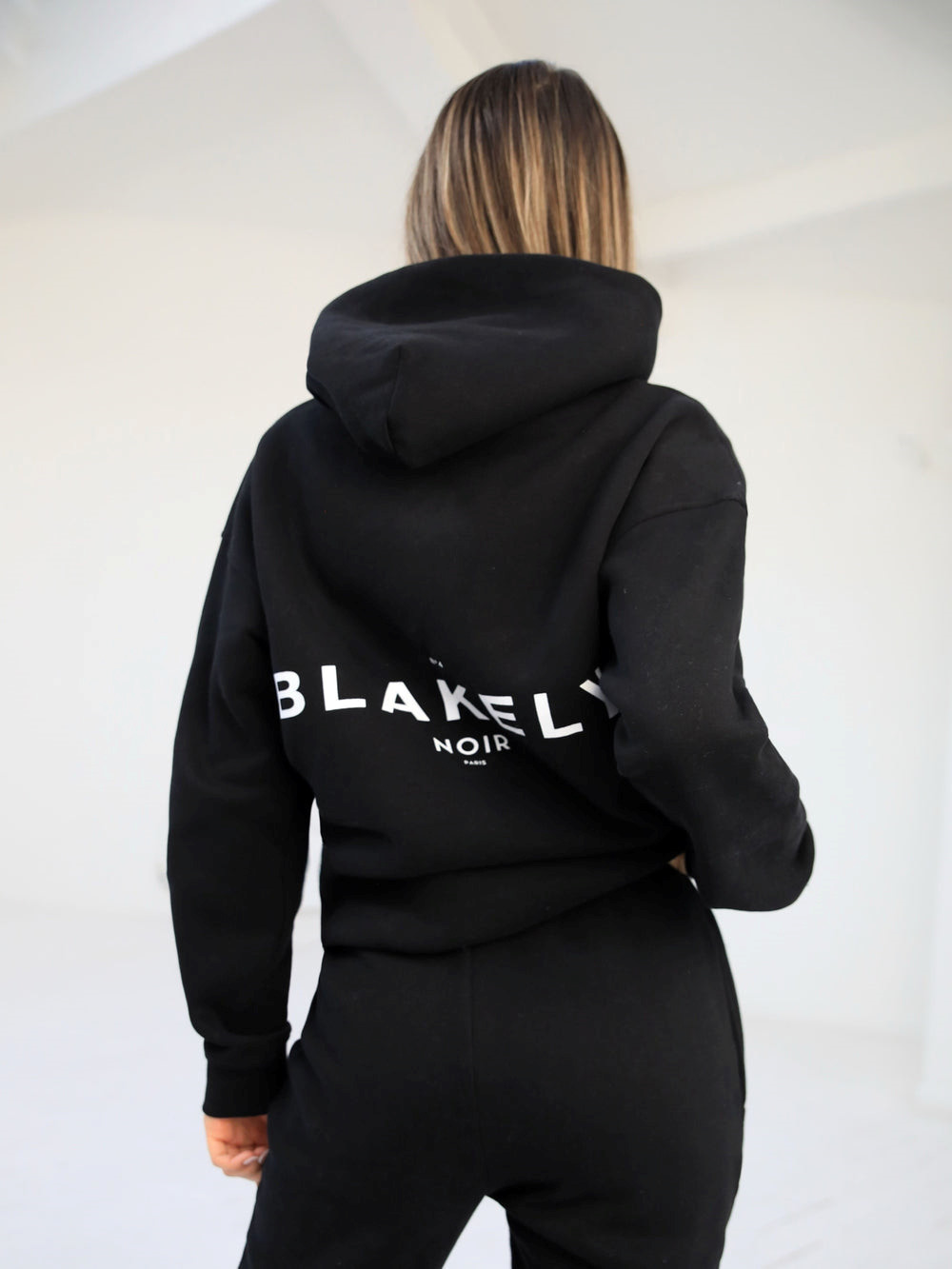 Blakely Noir II Women's Relaxed Hoodie Schwarz | OGZ321806