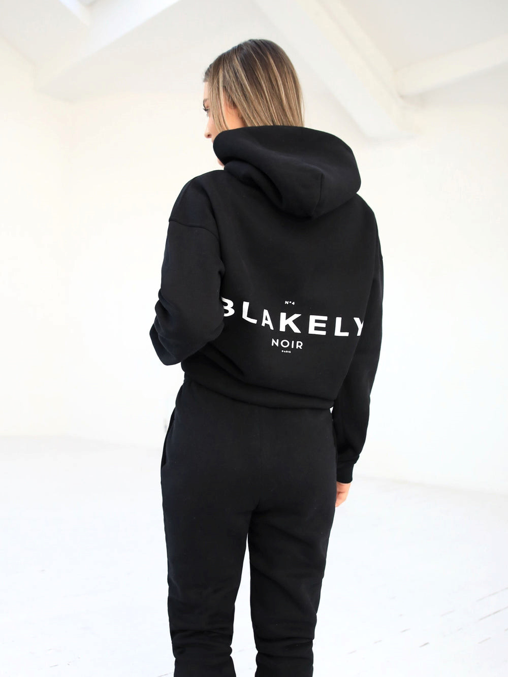 Blakely Noir II Women\'s Relaxed Hoodie Schwarz | OGZ321806