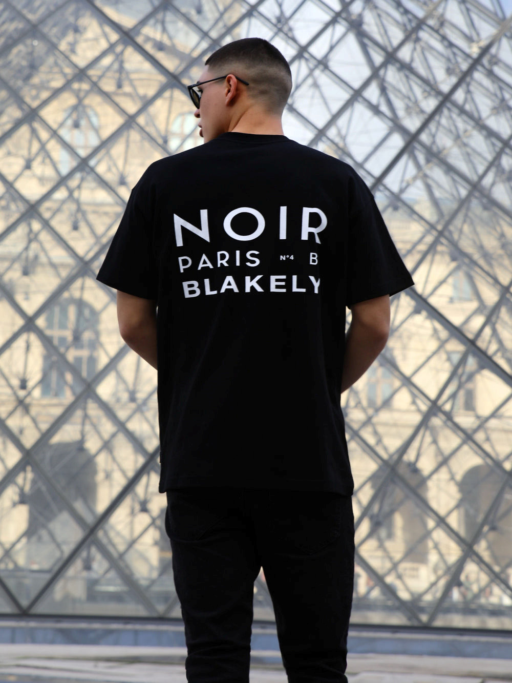 Blakely Noir Relaxed T-Shirt Schwarz | MIR271683