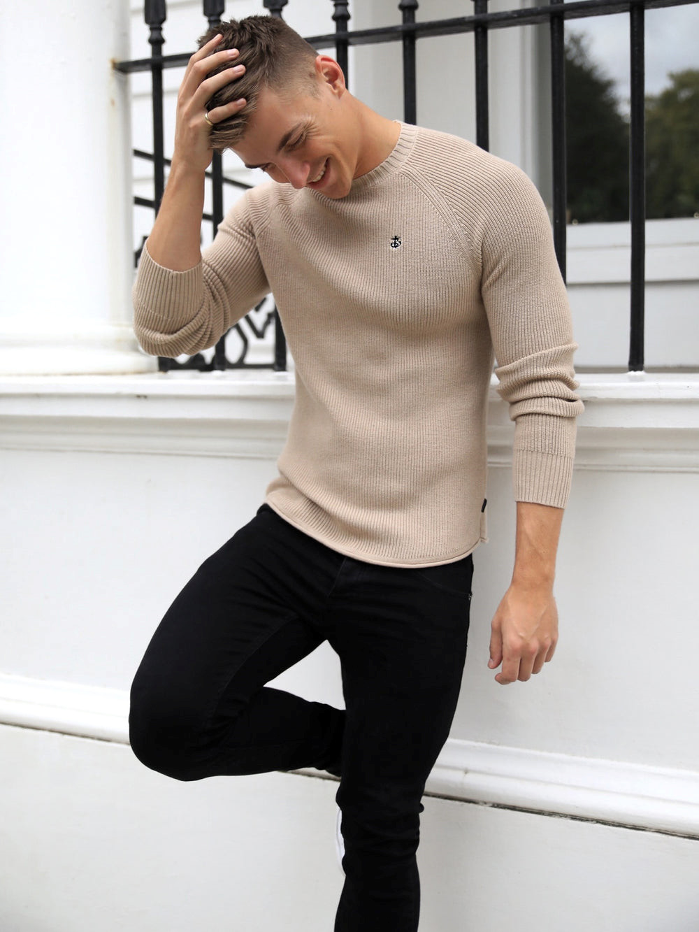 Blakely Oxley Knit Jumper Oat | ETJ548976