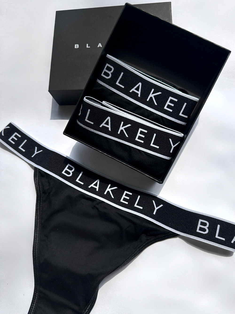 Blakely Phoebe Thong 3 Pack Schwarz | UOM891502