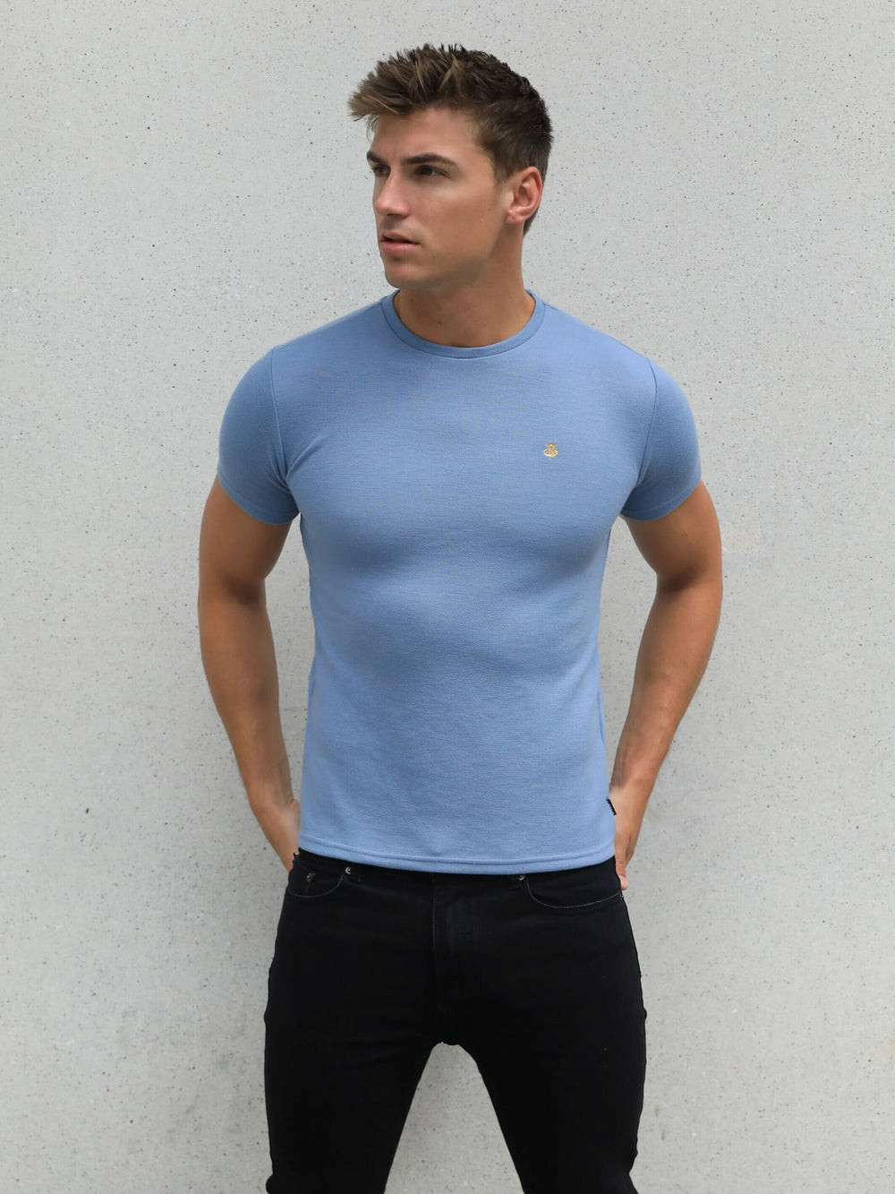 Blakely Recco T-Shirt Blau | XYI461082