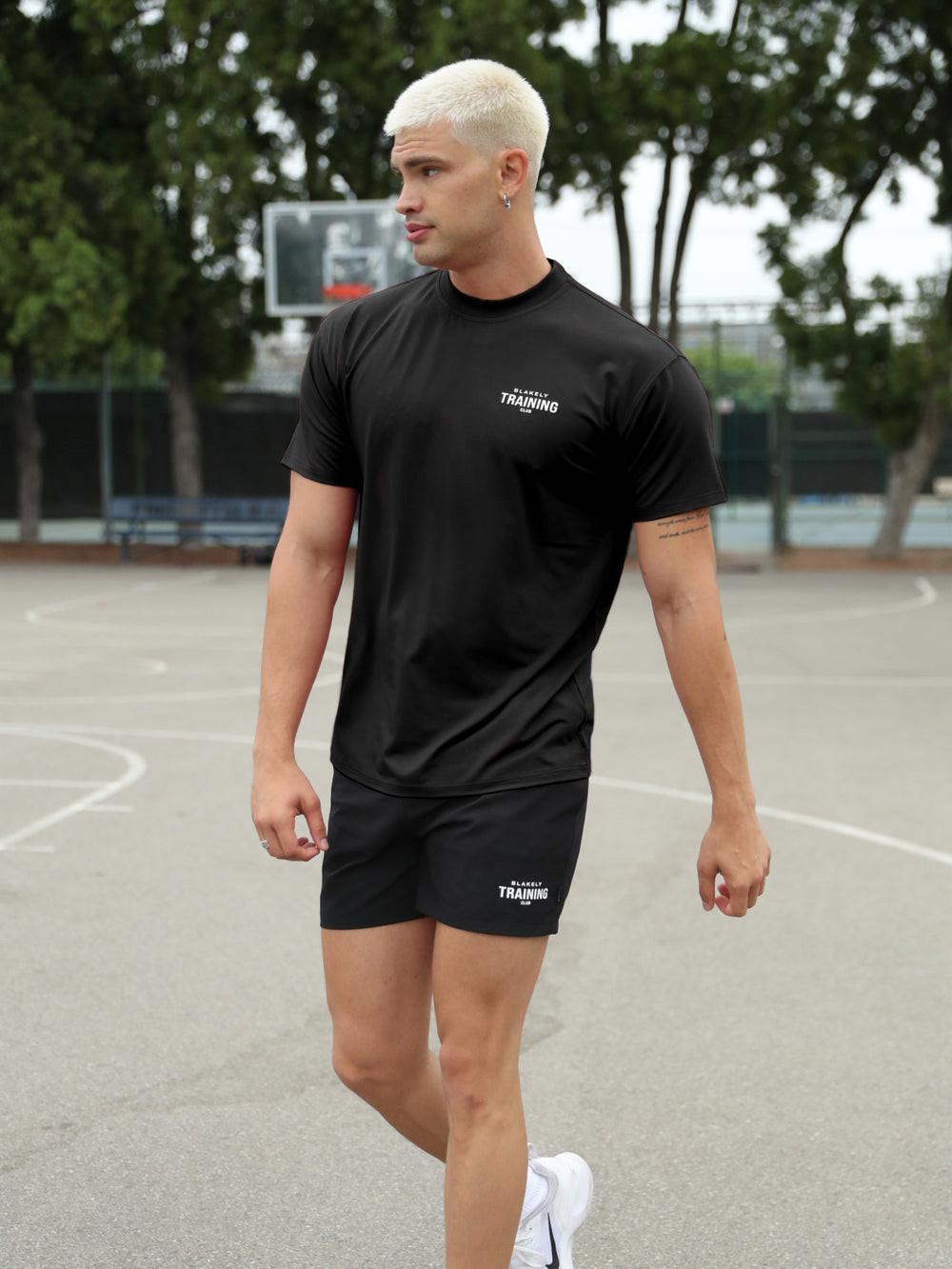 Blakely Relaxed Training T-Shirt Schwarz | PSC760482