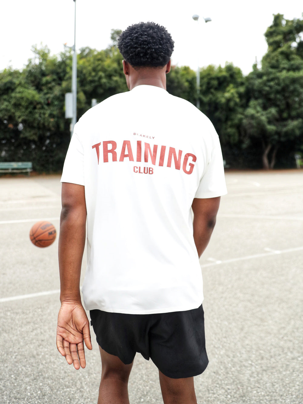 Blakely Relaxed Training T-Shirt Weiß | IGW196458