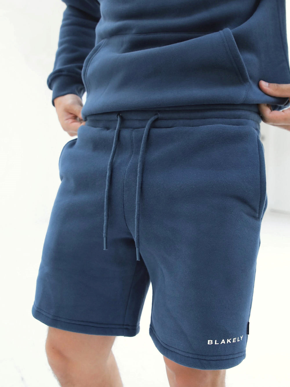 Blakely Riviera Initial Jogger Shorts Blau | KMQ820196