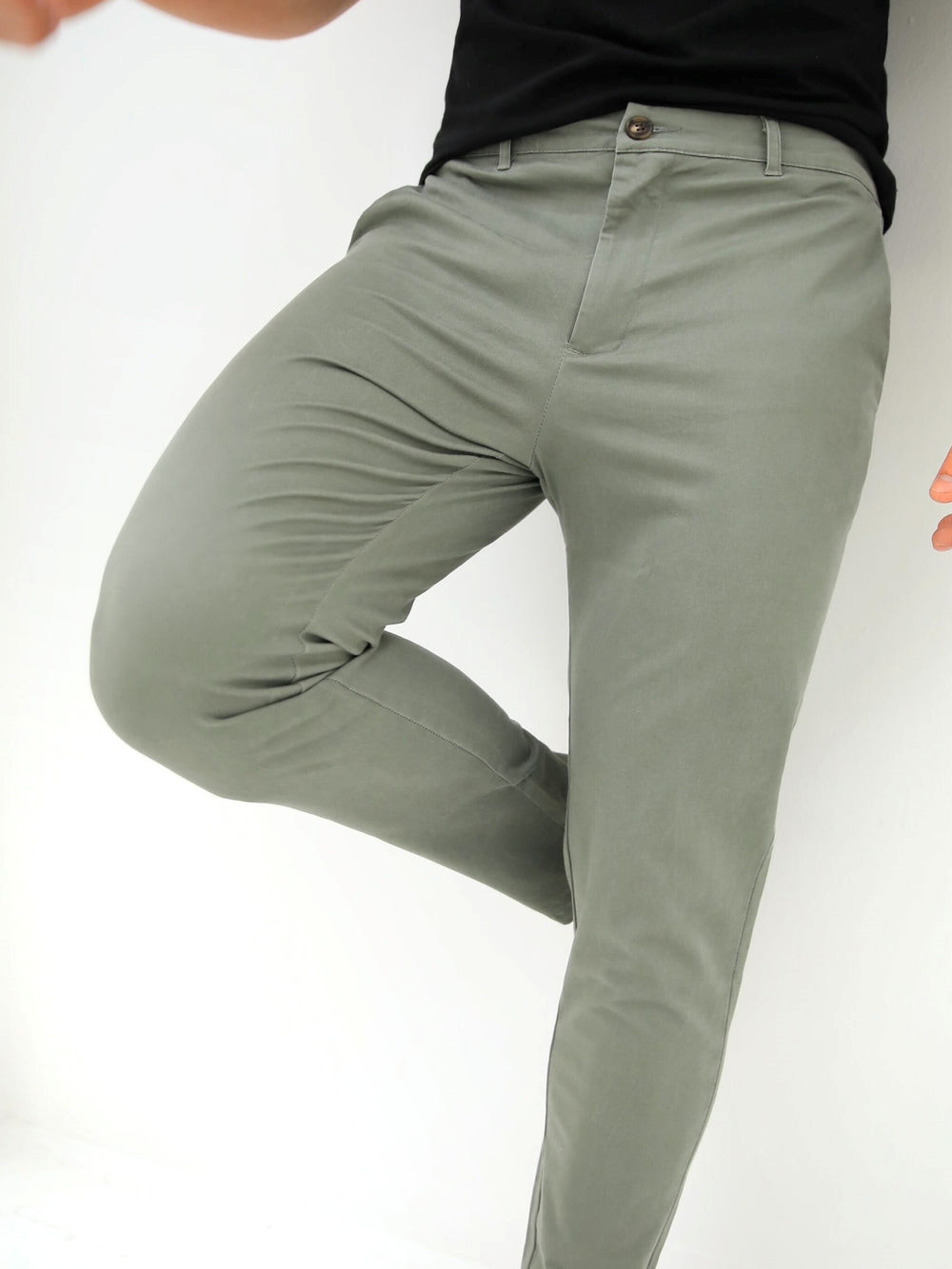 Blakely Sloane Stretch Fit Chinos Hellgrün | KOL671509