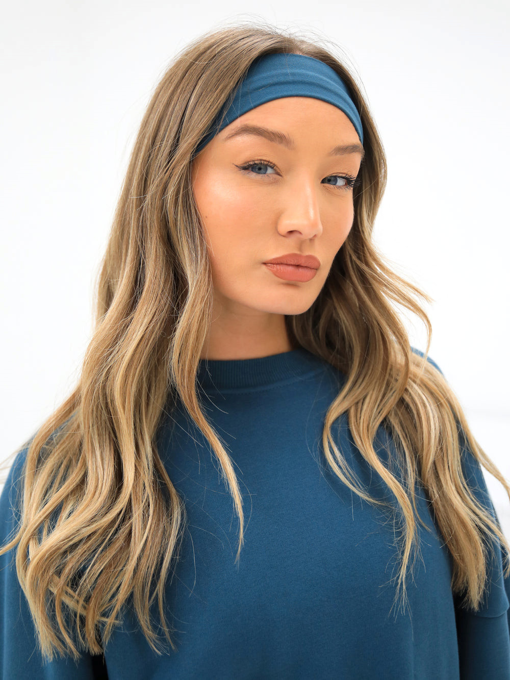 Blakely Soft Headband Dunkel | DYE623047