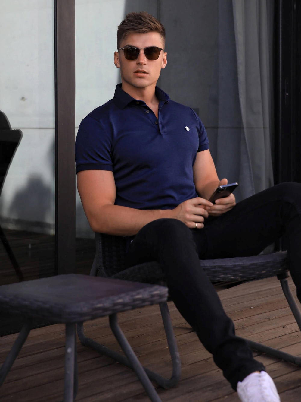 Blakely Sorrento Polo Navy | EXT185230