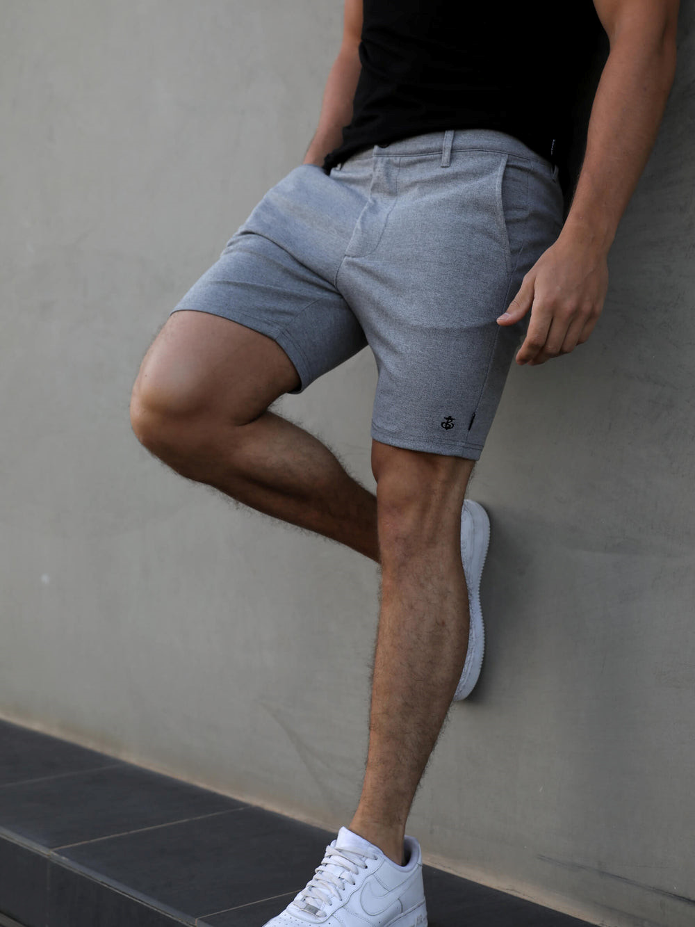 Blakely Sorrento Stretch Fit Shorts Grau | MAK035762