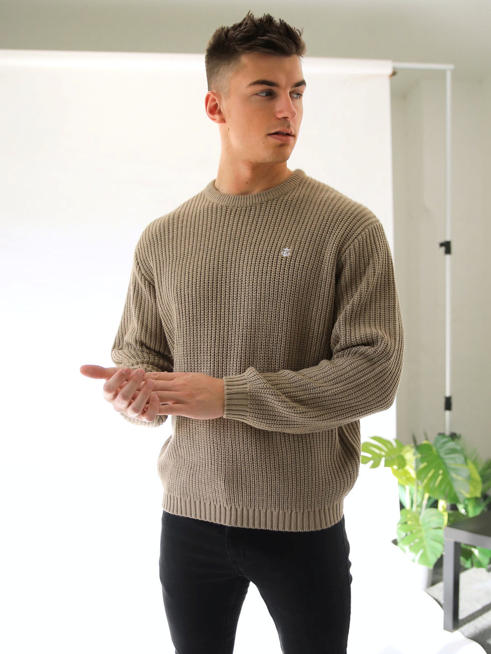 Blakely Stanton Knit Jumper Dunkel | PXB135426