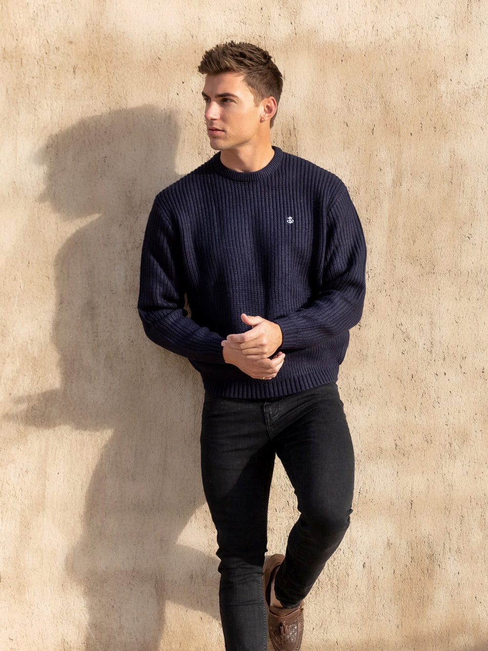 Blakely Stanton Knit Jumper Dunkelnavy | TRW285731