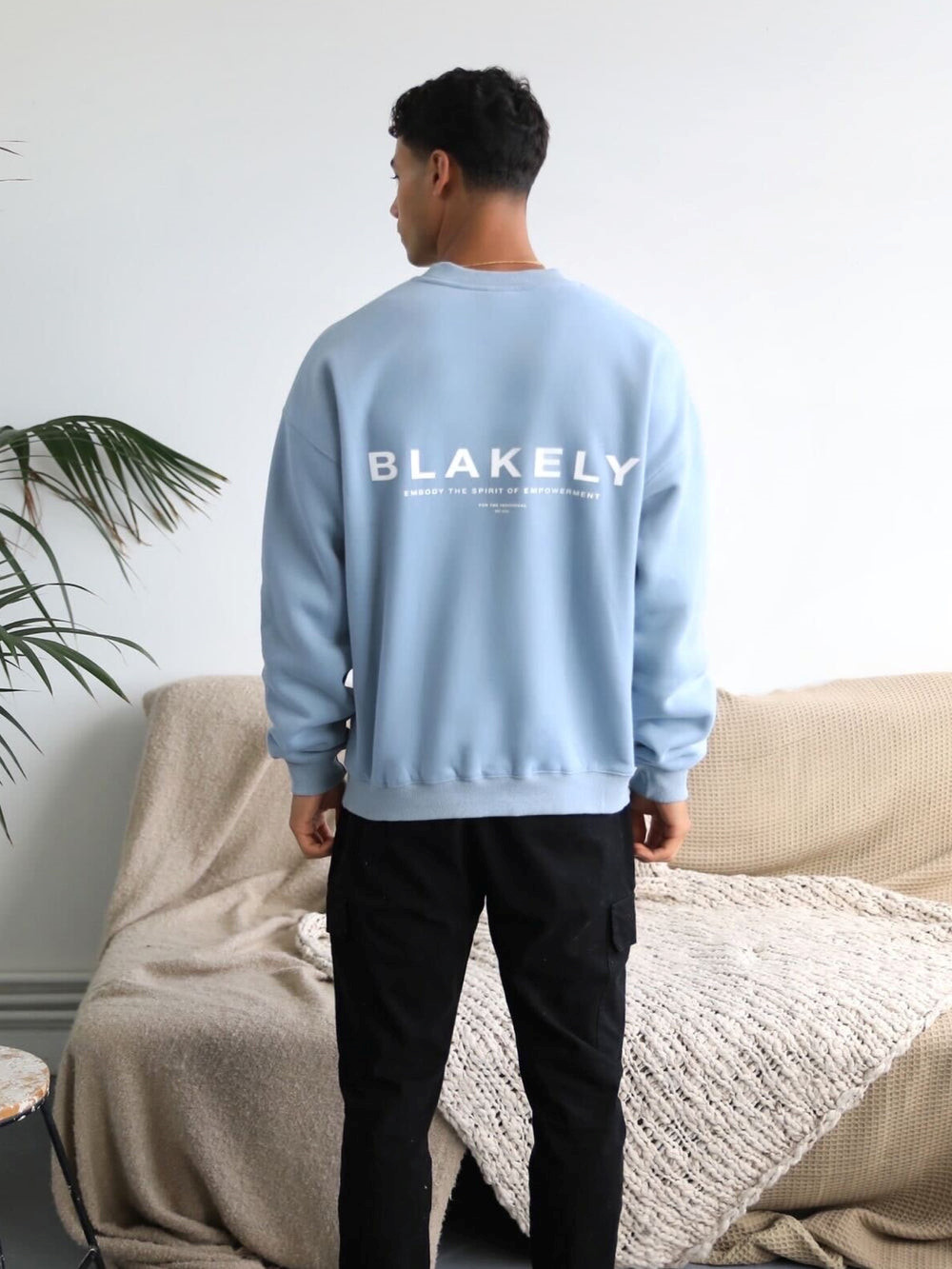 Blakely Statement Relaxed Jumper Blau | STJ831602