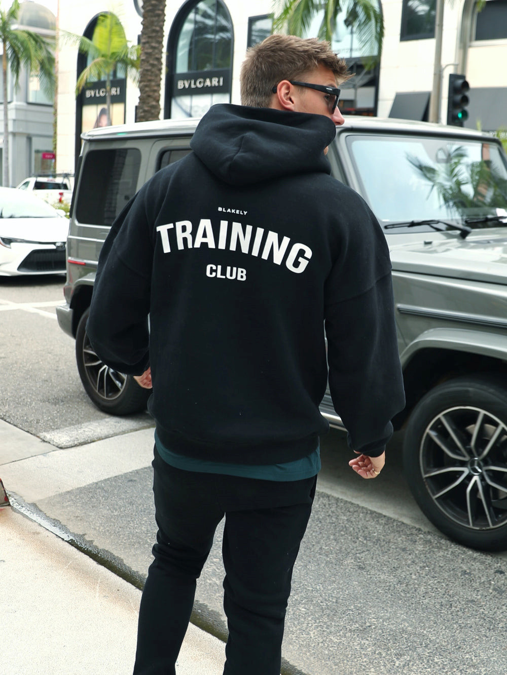 Blakely Training Club Hoodie Schwarz | OLZ280739