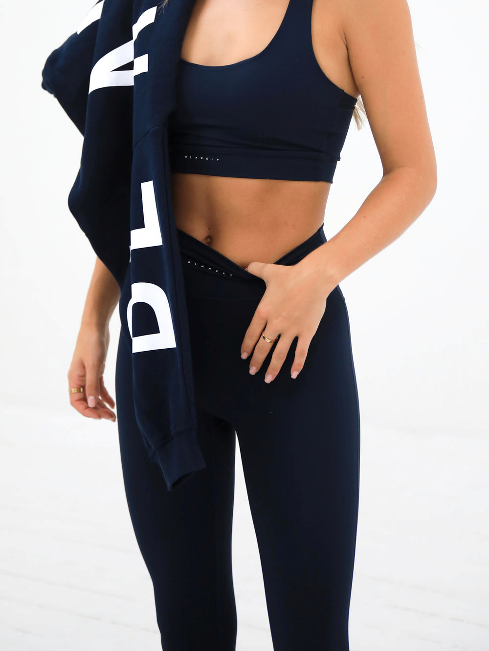 Blakely Ultimate Active Leggings Navy Blau | LSY894531