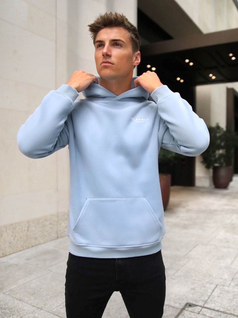 Blakely Universal Relaxed Hoodie Blau | NTD592614