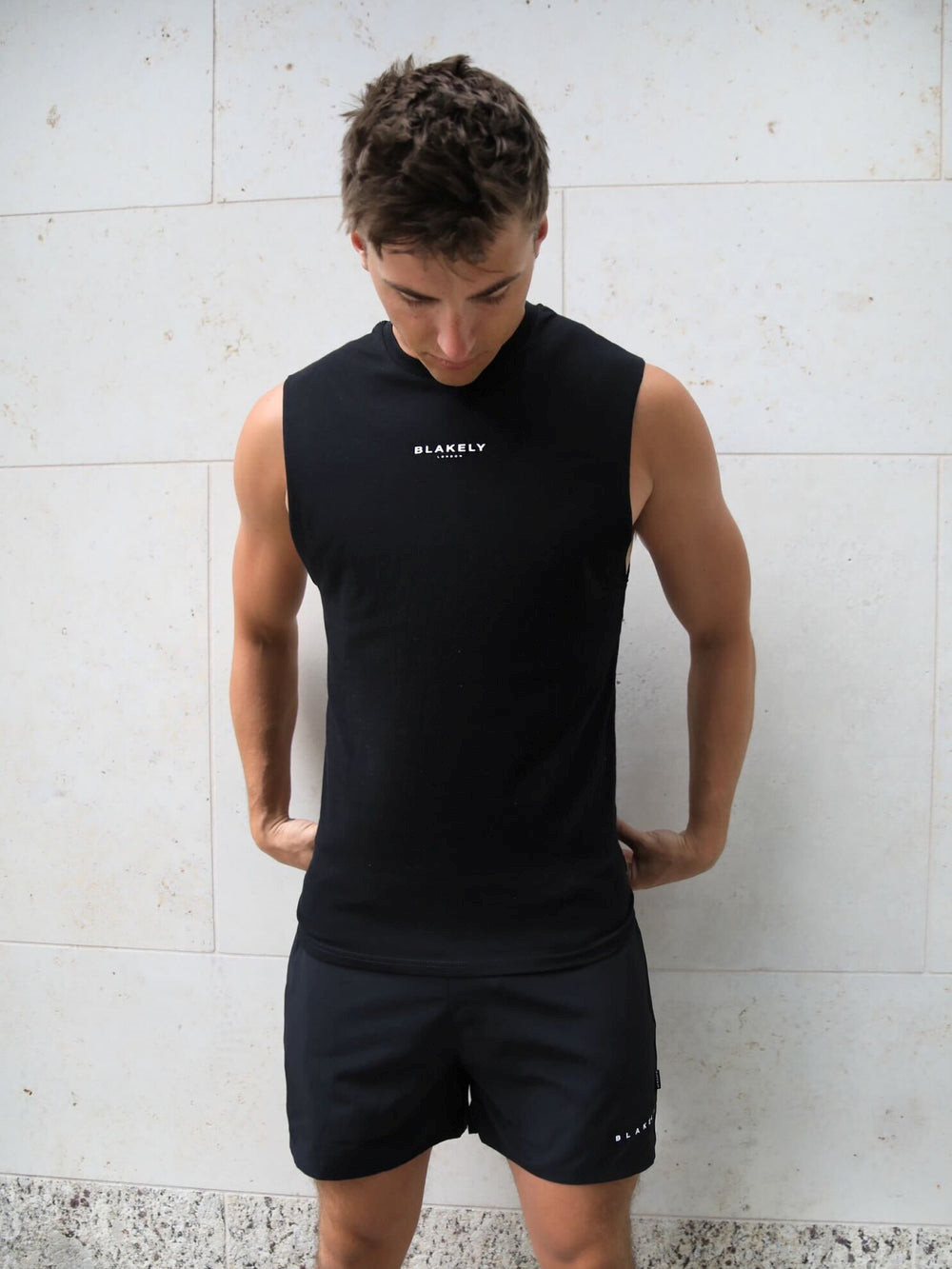 Blakely Universal Sleeveless Tee Schwarz | ZOT783940