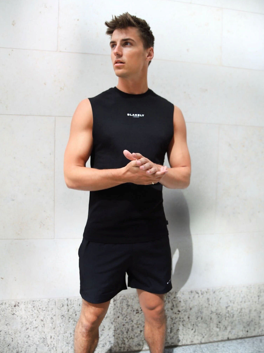 Blakely Universal Sleeveless Tee Schwarz | ZOT783940