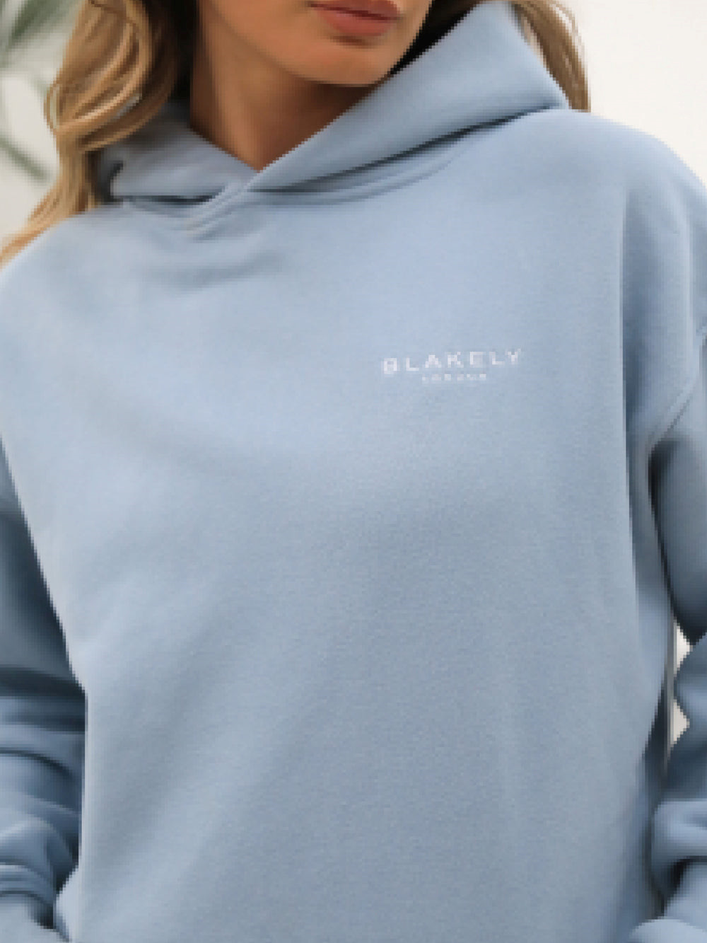 Blakely Universal Women's Relaxed Hoodie Blau | YJT950134