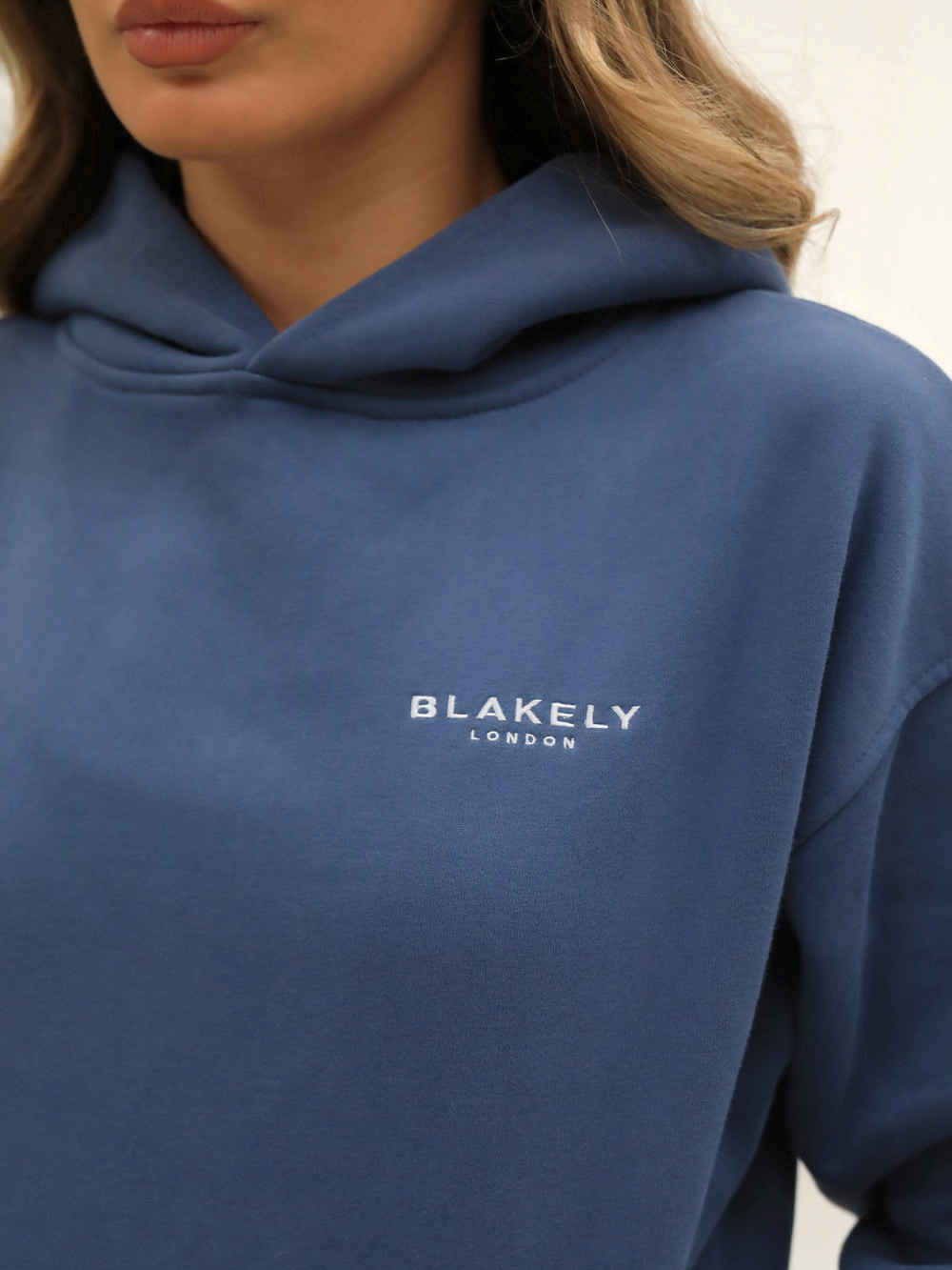 Blakely Universal Women's Relaxed Hoodie Blau | CPG476290