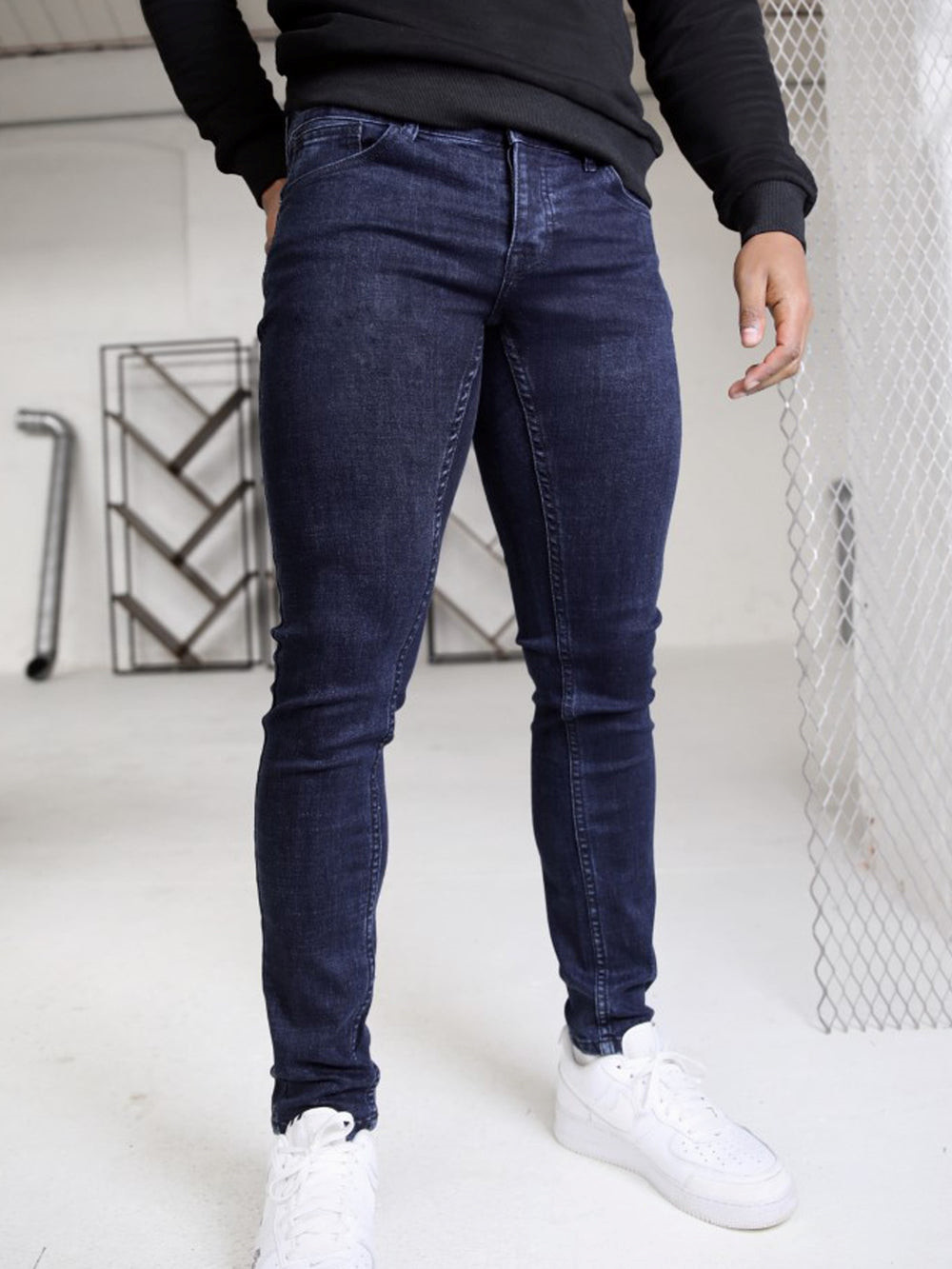 Blakely Vol. 7 Skinny Jeans Navy | SXO946325