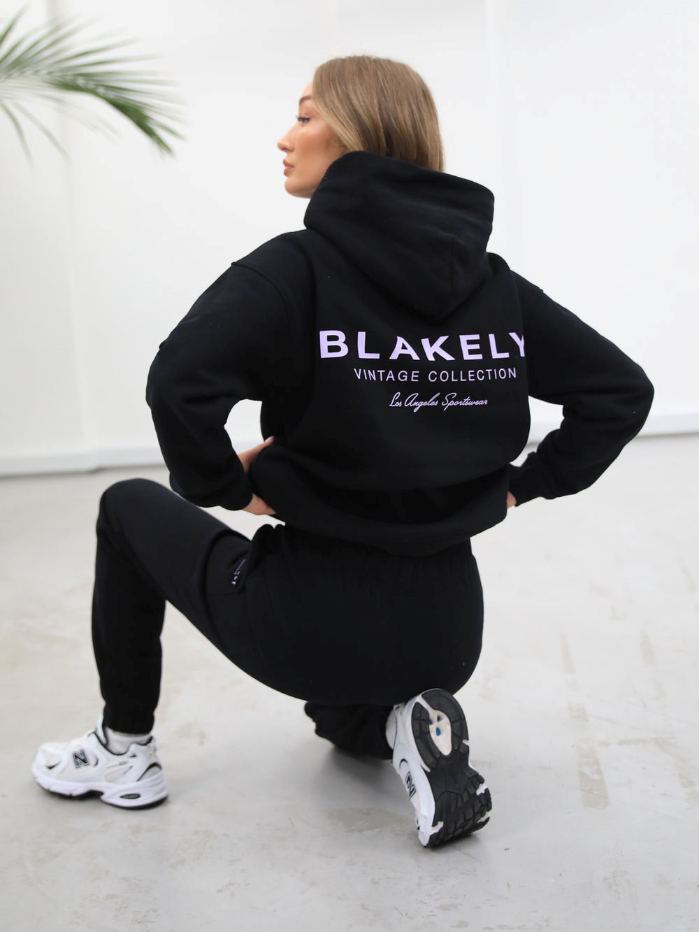 Blakely Women's Sports Club Relaxed Hoodie Schwarz | NCQ398450